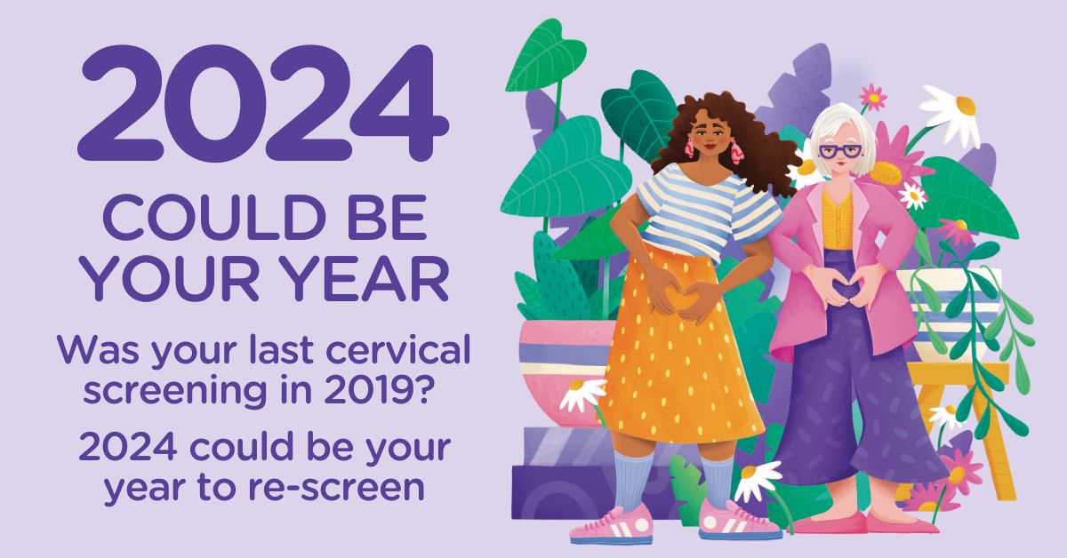 healthgovau's tweet photo. If you last had a routine #CervicalScreeningTest in 2019, you will be due to screen again in 2024. 💜 

You can ask your healthcare provider or check your screening due date by linking to the National Cervical Screening. 

Register at 💻 https://t.co/3Y4JUrHb1W https://t.co/9NxNid7Sif