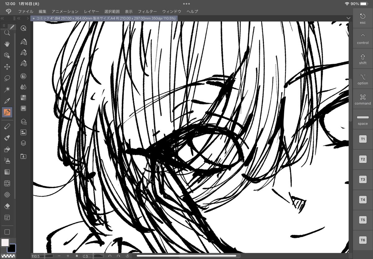 skebご依頼絵もりもりWIP 