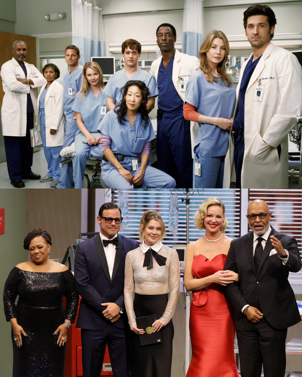 Started from Seattle Grace, now we're here. 🩺 #Emmys