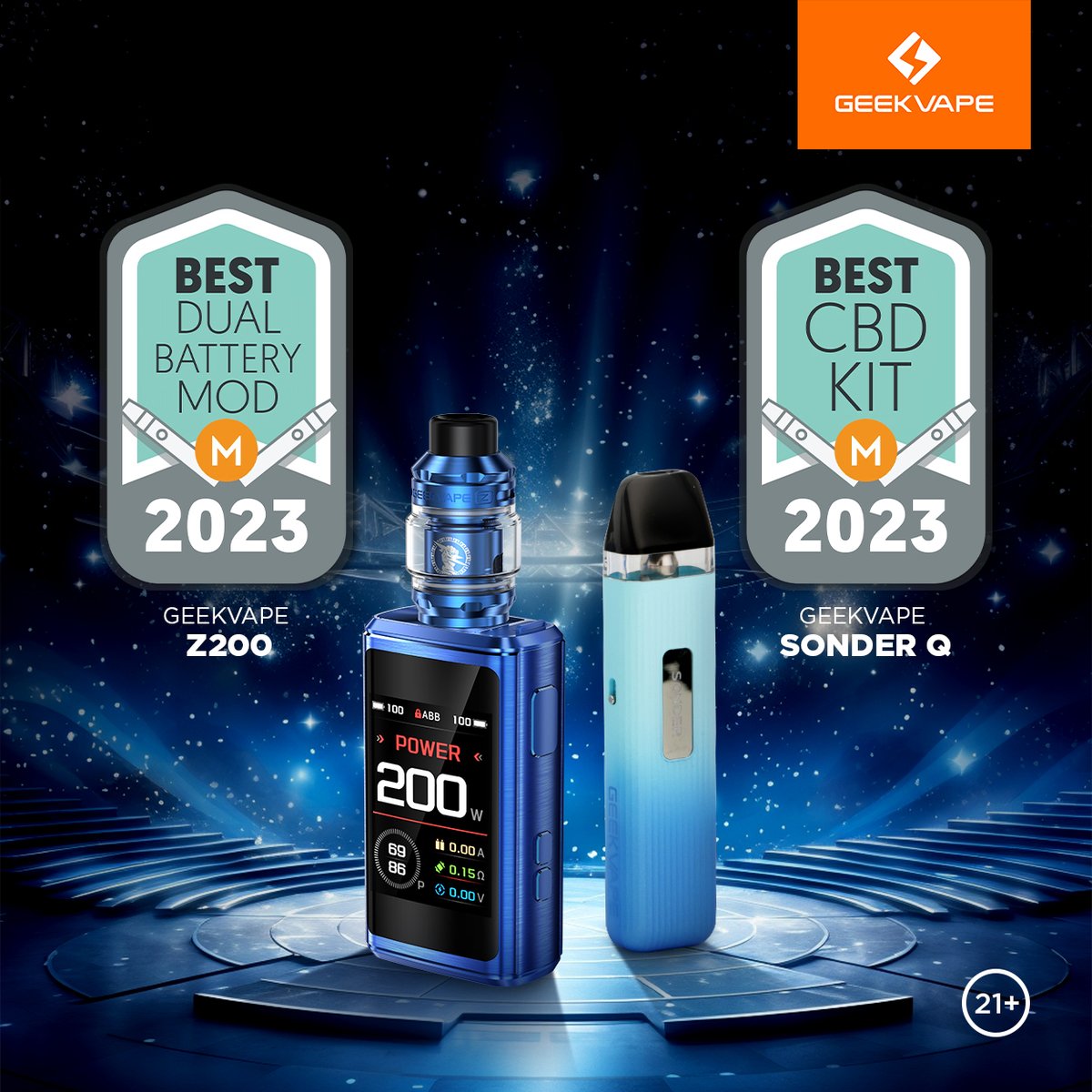 how much is elf bar vape VOOPOO Vinci Spark 220 Kit 220W Dual Battery Vape Kit with Uforce X Tank main image 1