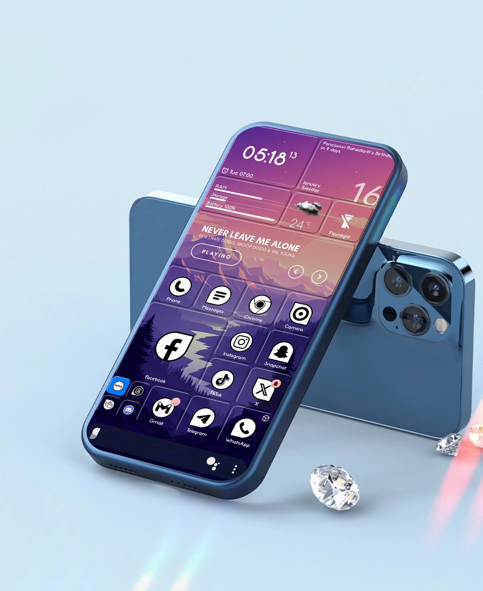 homescreenvibes's tweet photo. Hello!
📍Square Home Launcher
📍Alpine Amnesia by Kxnt from @BackdropsApp
📍Mini Music widget (019) @ppickCH
📍Weather Live widget
📍Japes Ink icons @suitcaselabs
📍Template by @nalankang1
#android #homescreen #withsquarehome #wallpapers #personalisation #widgets #icons #hishoot https://t.co/OYHjYSkUeU