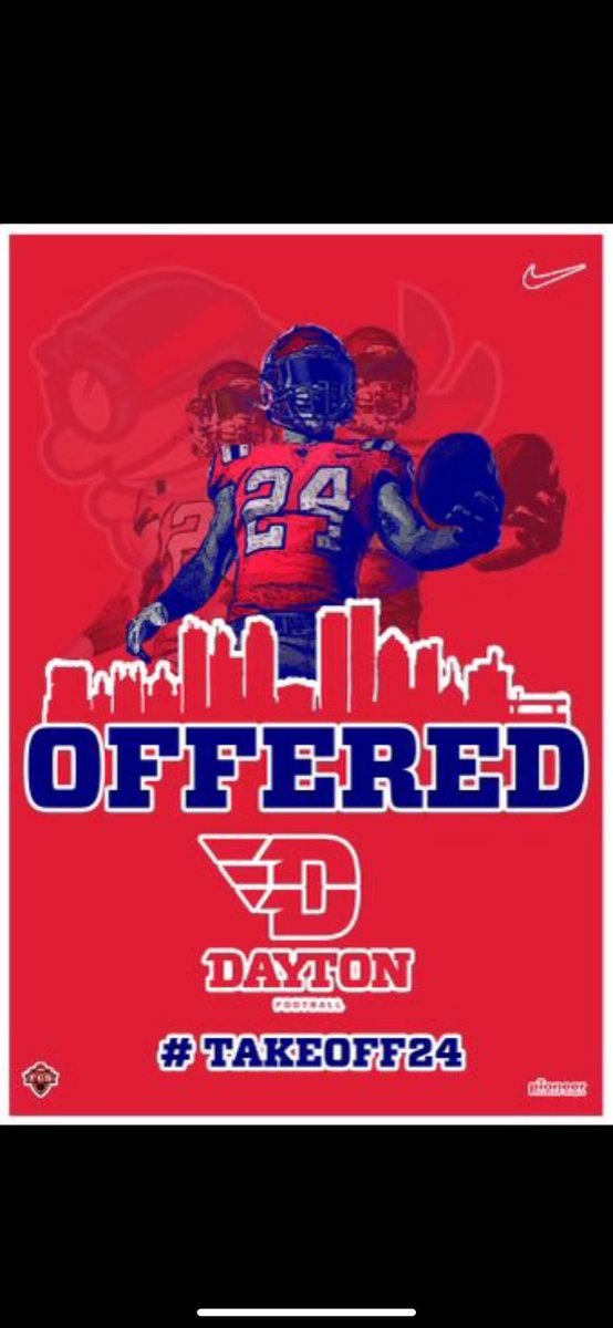After a great visit and talk with <a href="/TDAndrews4/">Coach Trevor Andrews</a> I am blessed to have received my first D1 offer from Dayton, thank you to all the coaches for the hospitality! Go flyers!