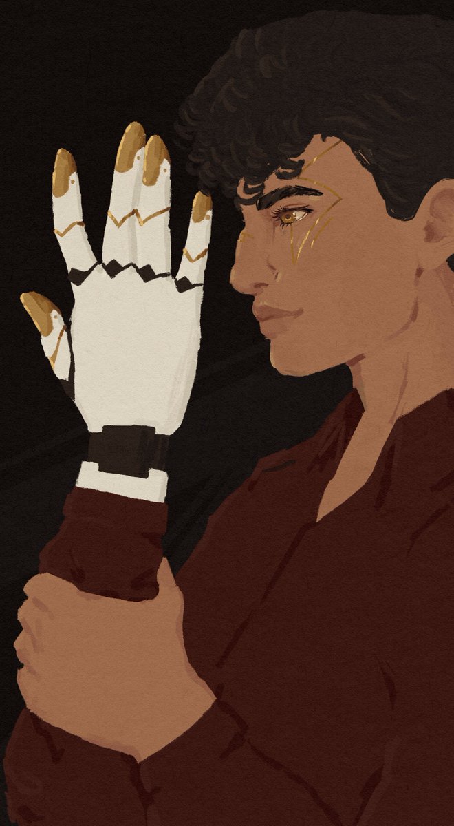 SericaeF's tweet photo. he's so silly :)

#cyberpunk #Cyberpunk2077 #art #ocart #digital https://t.co/TZqewr0e2Q