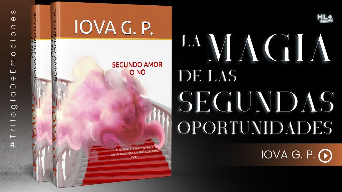 HLfavorito's tweet photo. La trilogía de Jaime y Marisa te recordará que el amor puede llegar cuando menos lo esperas. Comienza con "SEGUNDO AMOR O NO".
IOVA G. P. @Cobicg
eBook: https://t.co/kwiZfutdMh
Papel: https://t.co/ySwaiU3Trr
#EnBuscaDelAmor #TrilogíaDeEmociones https://t.co/h3luErGLk3