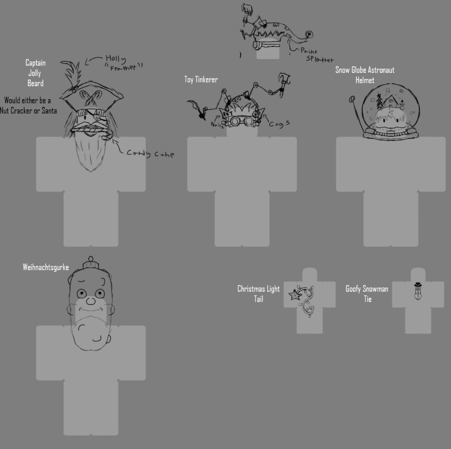 VolcanicRBLX's tweet photo. Item concepts I made during christmas I forgot to post. https://t.co/y3L9py05Wb