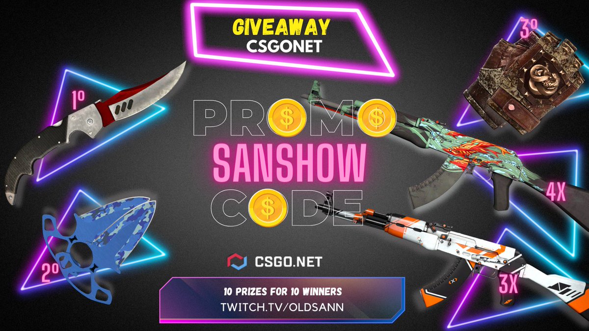 old_sann's tweet photo. 🌟https://t.co/DfMvydCuYW's Exclusive Mega Giveaway - $915 Prize Pool!🌟
🔥Redeem Code SANSHOW for a 35% Bonus on Deposits!
🎁Prize Lineup:
🥇1st Place: ★ Falchion Knife | Autotronic (BS)
🥈2nd Place: ★ Shadow Daggers | Bright Water (FT)
🥉3rd Place: ★ Broken Fang Gloves | Needle Point (WW)
🏅4th to 7th Place: AK-47 | Aquamarine Revenge (FT)
🎖️8th to 10th Place: AK-47 | Asiimov (FT)
➕ Plus, 6 Skins in Weekly Draws, Minimum Deposit ➡️ $5
🎉 Extra Chance: Random Retweet Wins a $20 Gift Card!
👉 To Enter:
✅Follow & @CSGOnet_case
✅Tag 2 Friends
✅Retweet
✅Every $1 Deposit = 1 Giveaway Ticket
📝 Register here: https://t.co/oeiZuII4VP
"Maximize Your Chances, Minimize Your Effort! Enjoy higher winning odds in our exclusive giveaway. Skip the crowded draws!"
🗓️ Enter by RT by 17/02, Deposit by 19/02
#CSGO #CS2 #CSGOGiveaways #CSGOnet #CSGOGiveaway #csgoskins #cs2giveaways #cs2sorteios #csgosorteios #cs2skins #cs2giveaway