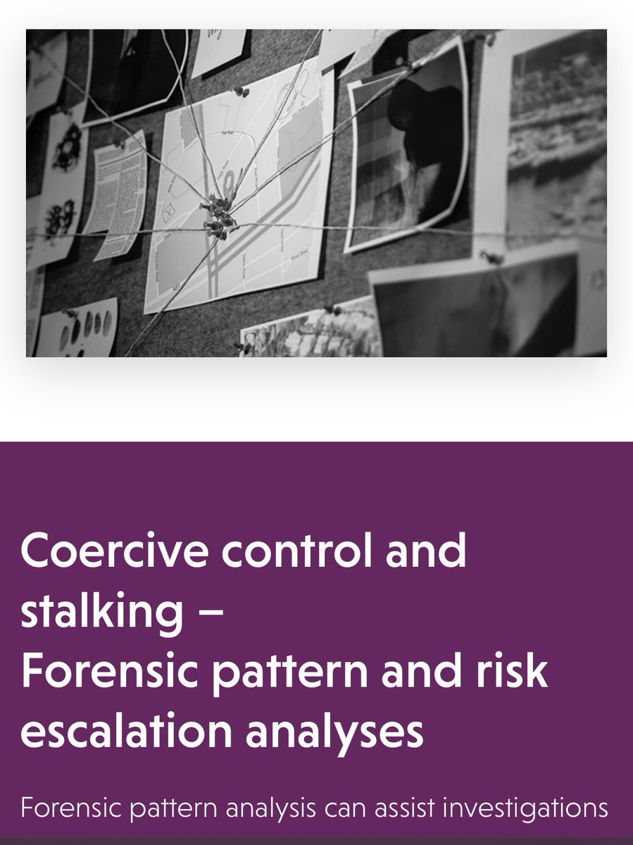 Coercive Control is not hidden behind closed doors, it’s not invisible, it’s right there in the open. It can be seen, it can be proved.  So says Prof Evan Stark and he’s absolutely right.