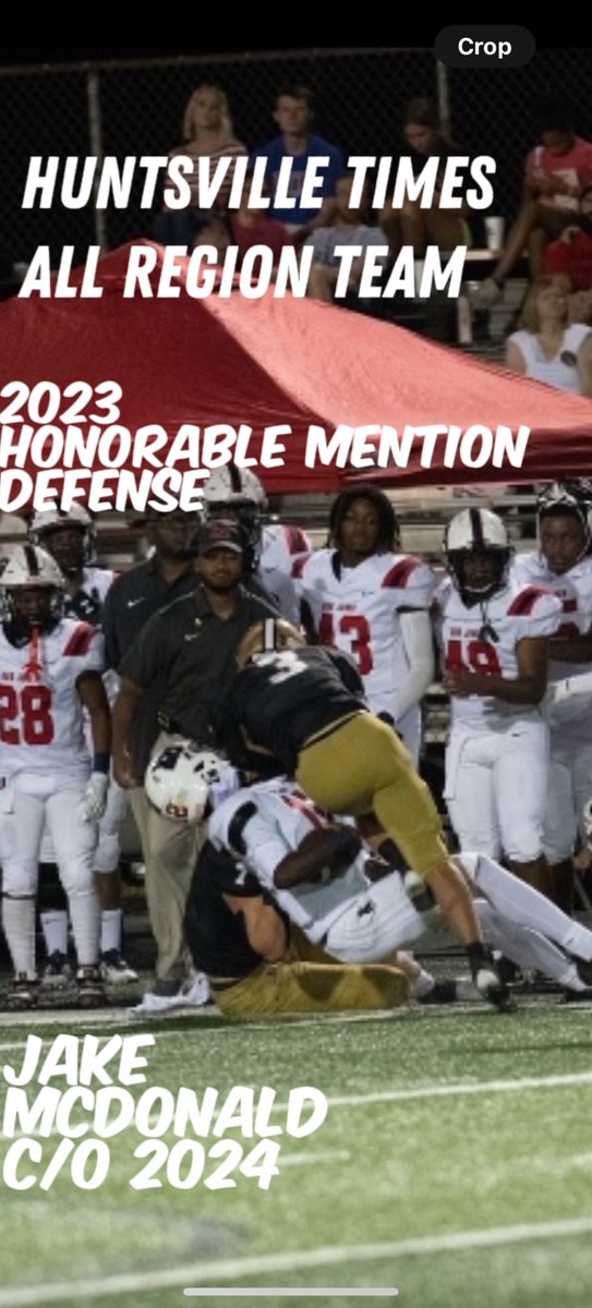Jake McDonald (@jakejmcdonald3) on Twitter photo Blessed to make Huntsville Times all region team! #TPW <a href="/aldotcomPreps/">AL.com H.S. Sports</a> <a href="/DownSouthFb1/">Down South</a> <a href="/HallTechSports1/">Hall-Tech Sports</a> Blessed to make Huntsville Times all region team! #TPW <a href="/aldotcomPreps/">AL.com H.S. Sports</a> <a href="/DownSouthFb1/">Down South</a> <a href="/HallTechSports1/">Hall-Tech Sports</a>