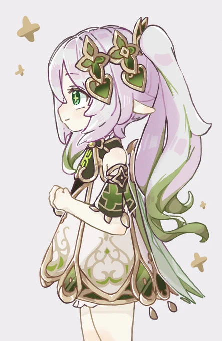 ナヒーダの横顔を見ましょう   #何だっていい過去作品を掲載するチャンスだ
