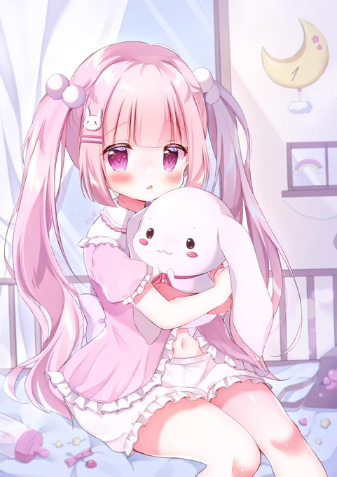 #平成生まれの絵描きさんの絵を魅せて  ピンクと可愛いが大好きです