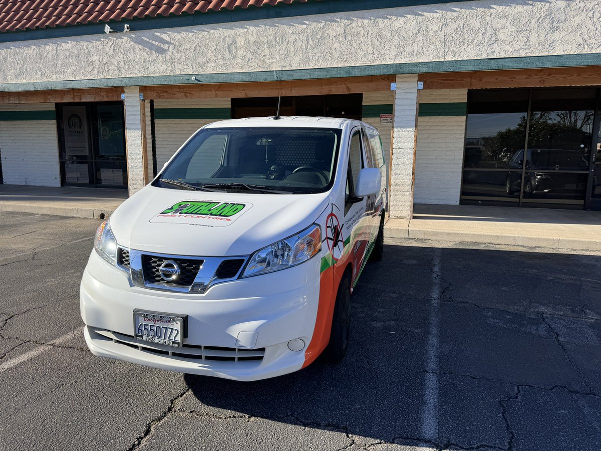 SouthlandPest's tweet photo. Meet our new van set up to service Menifee Valley Termite and Pest. https://t.co/x5h23MTRJR