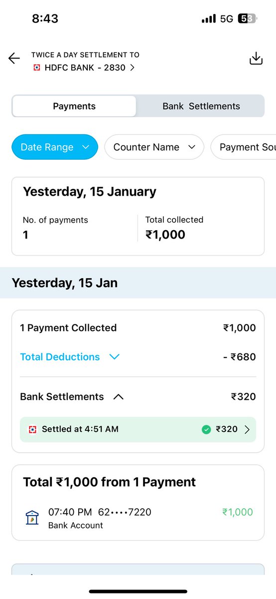 kunal_kamboj's tweet image. (3)Yesterday I received one more payment of rs1000 and again 680rs got deducted for not reason there was only 90rs due is pending according to them. @Paytm this is scam. You guys are scamming people. @RBI @PMOIndia @FinMinIndia #paytmscam #scam #stopusingpaytm