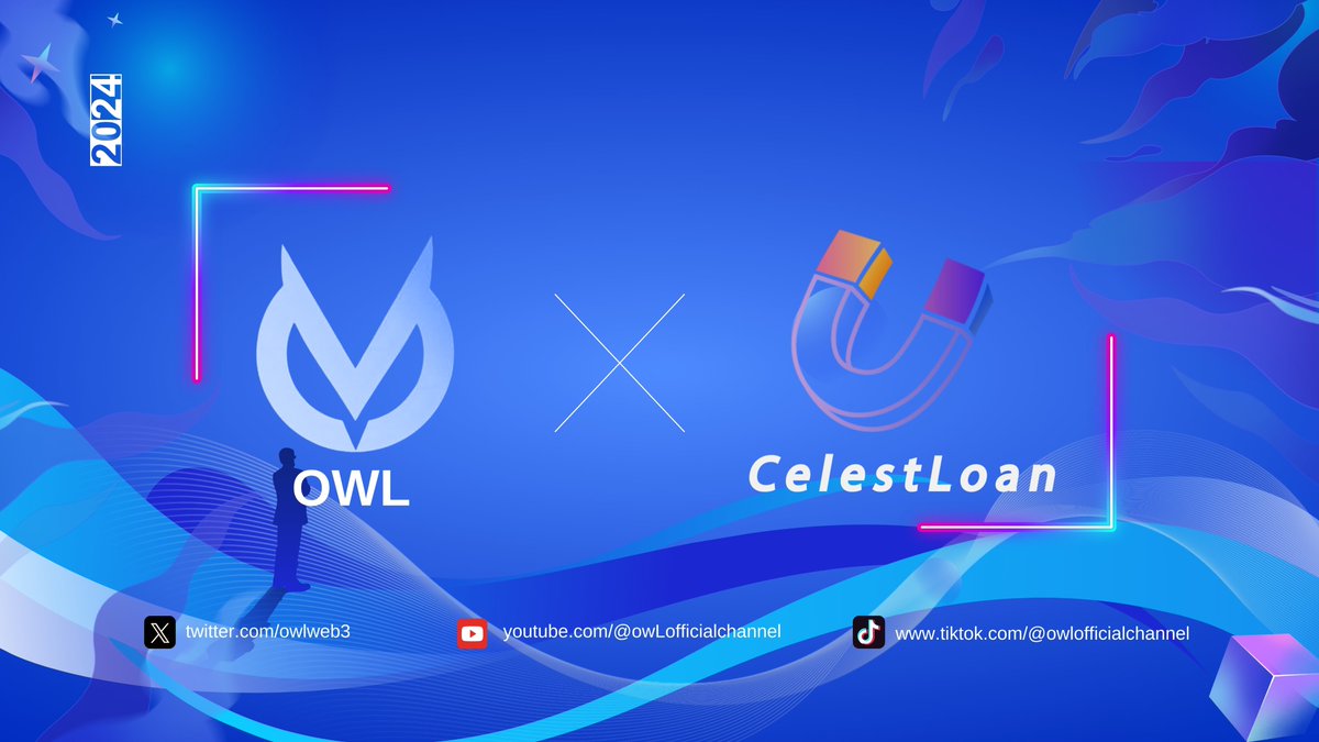 owlweb3's tweet photo. 🥳Happy to announce @owlweb3's partnership with @CelestLoan!

⚒@CelestLoan is a defi staking and lending tools based on the Celestia🚀
TIA➡️cTIA➡️Unlimited DeFi protocol

👨‍🔧Enhancing social networking benefits by combining defi protocols would be perfect!
#btc  #web3  #NFT https://t.co/J4dvhMcymh