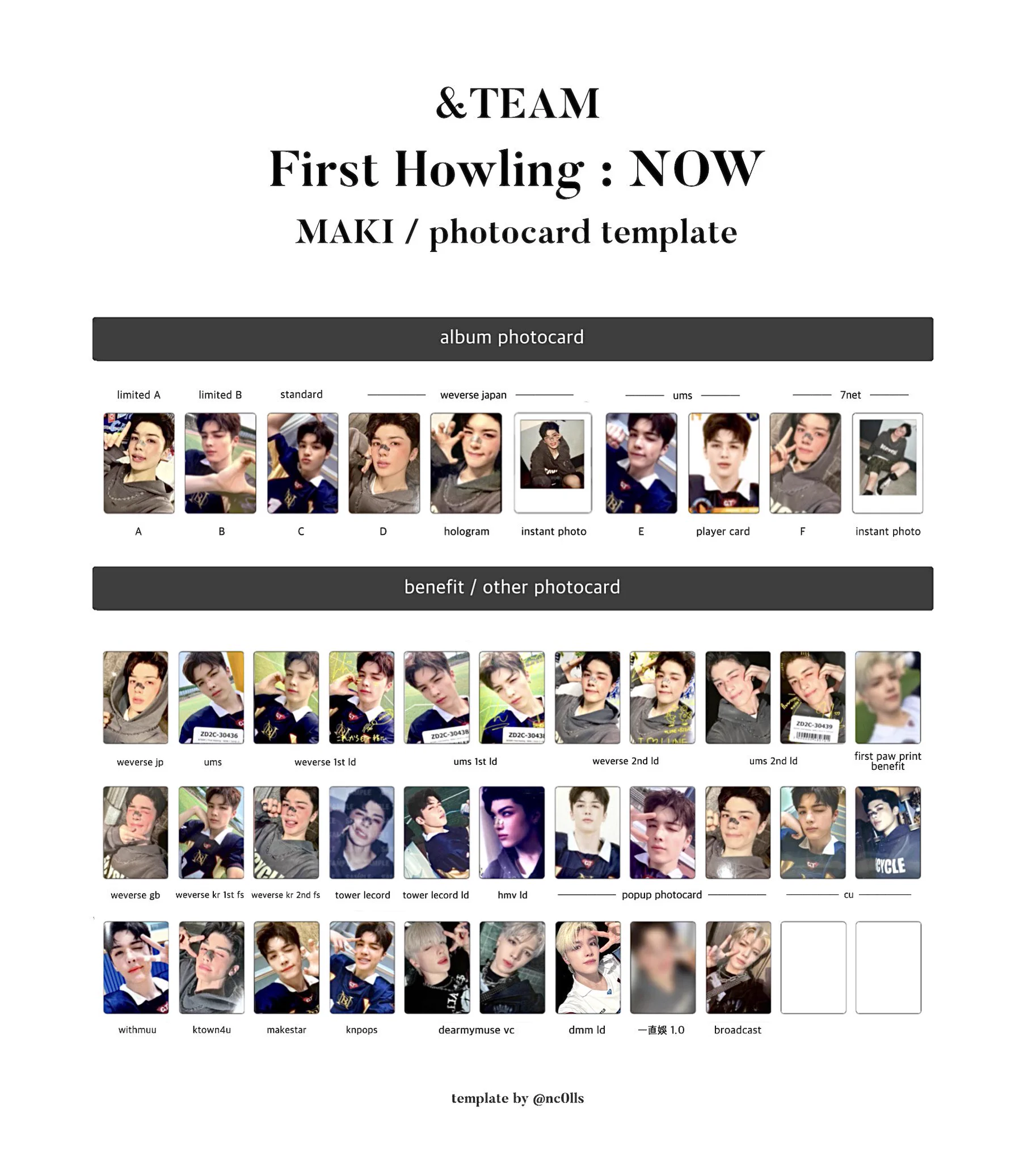 &TEAM NICHOLAS トレカ 初回限定盤A（NOW）② m on X: 