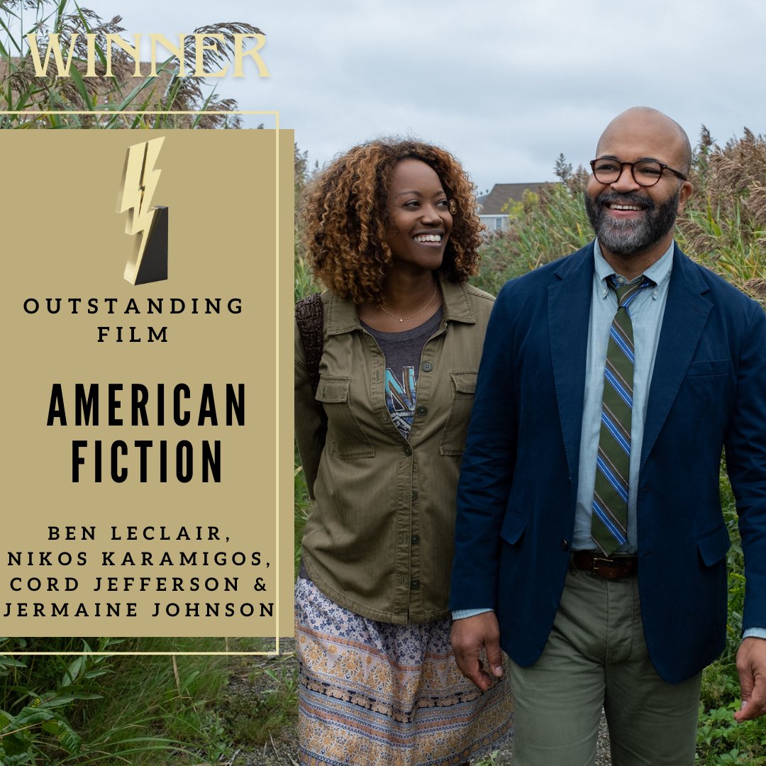 Winner for Outstanding Film -  (americanfictionmovie)   #blackreeltvawards #blackreelawards #blackexcellence