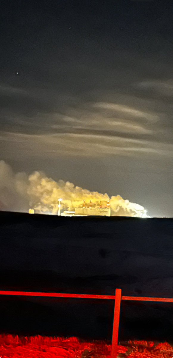 The steam coming off the clean coal plant with the world’s only carbon capture facility.  Saskatchewan produces base load power 24/7/365 with no worries.