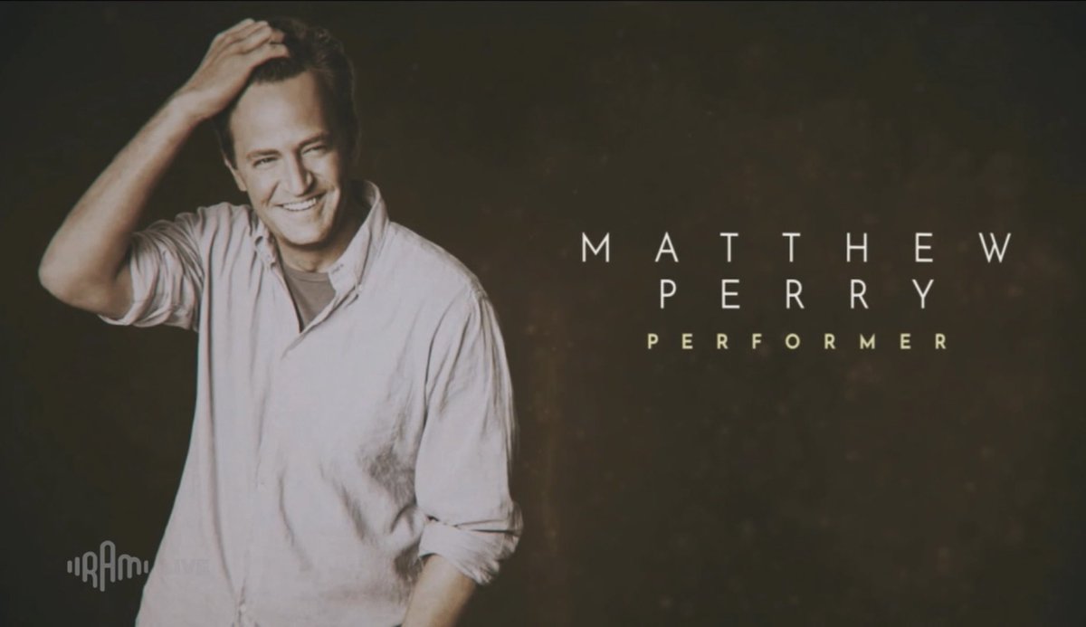 A great tribute to a great human being that won't be forgotten at the #Emmys tonight! #RIPMatthewPerry