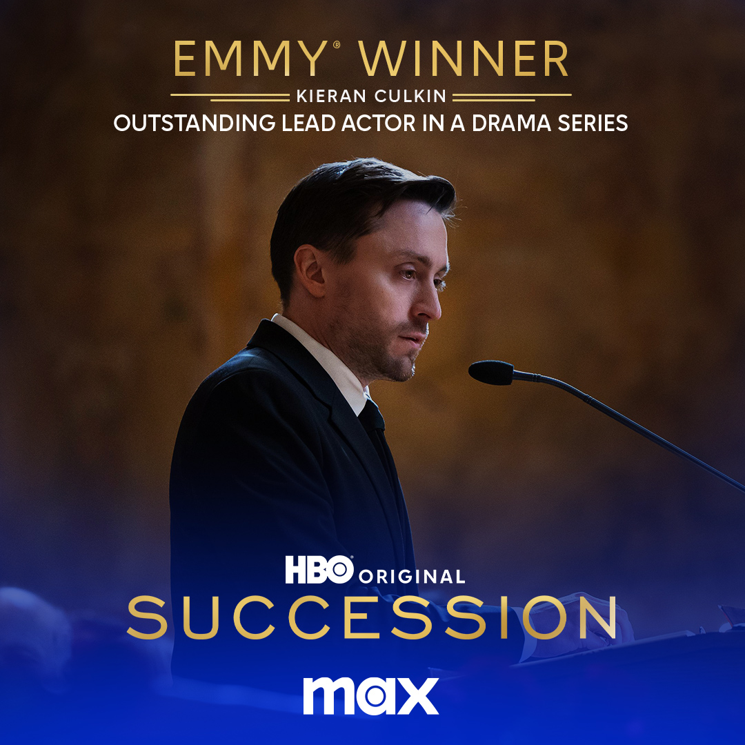 Roman the Showman. 

Congratulations to Kieran Culkin of HBO Original #Succession on his #Emmys2023 win for Outstanding Lead Actor in a Drama Series.