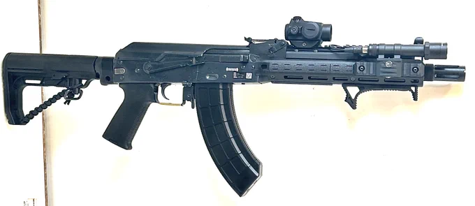 今日のAK104さん近代化改修モデル#Airsoftgun#AK 