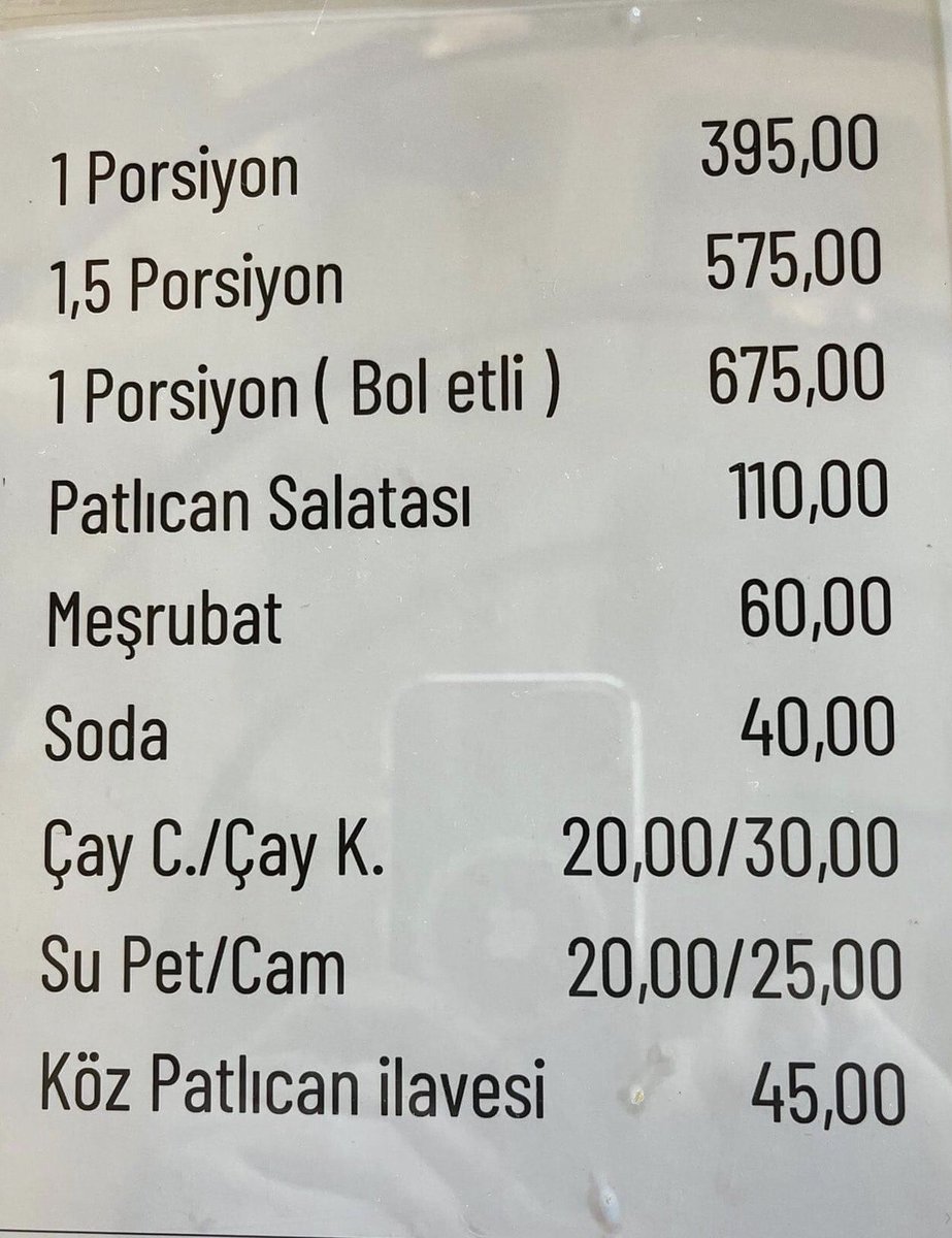 Bursa İskender. Yiyenlere Afiyet olsun.