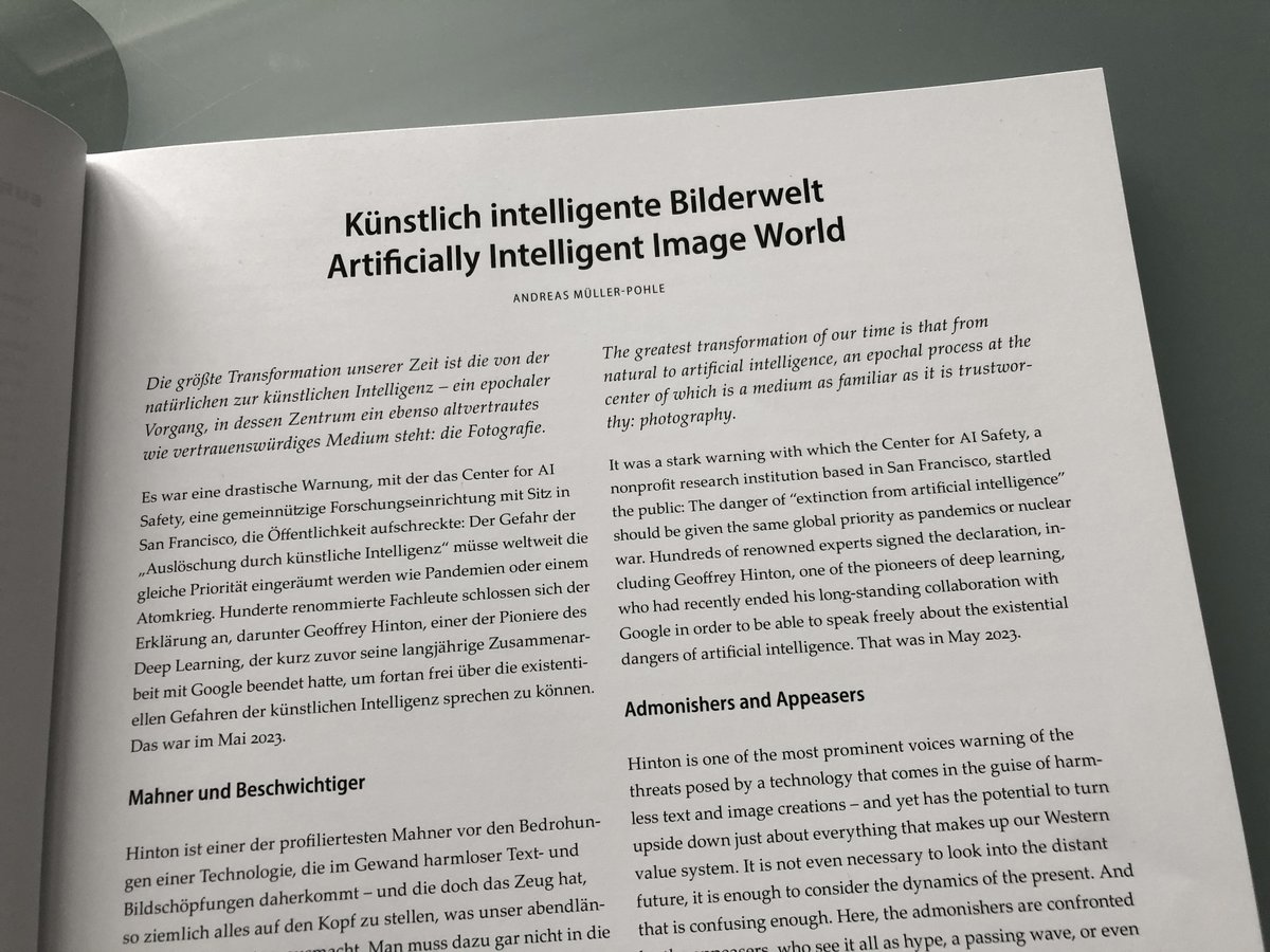 europhotonet's tweet photo. European Photography 114 has a special focus on photography and artificial intelligence. Introductory essay by Andreas Müller-Pohle now online at https://t.co/ag5LHINxWS https://t.co/NFAwH5Y6ip