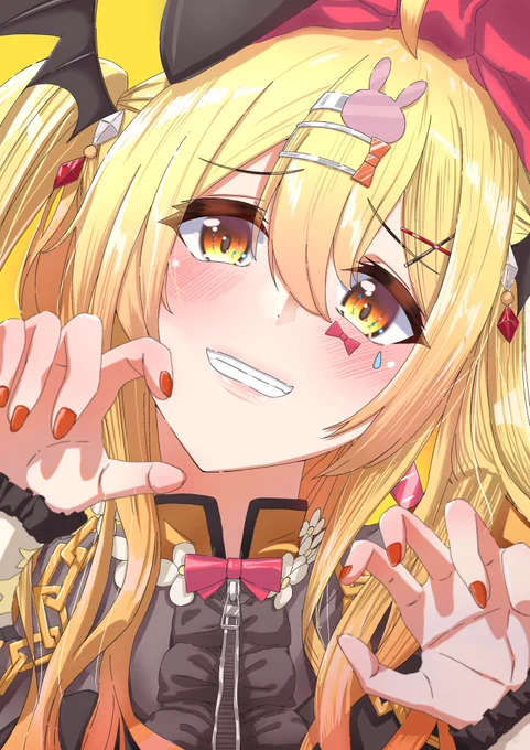 一昨年描いたやつ!自分の中でアニメ塗りに転換してめちゃくちゃしっくりきたやつで気に入ってんだー!みんな見て! #メルArt 