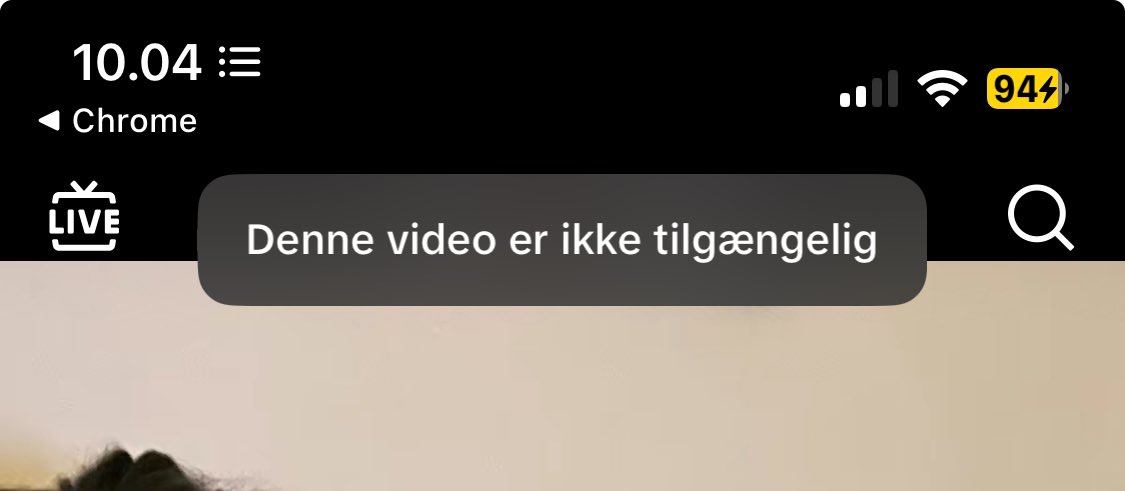 evafogdk's tweet photo. @EkstraBladet @Zetland @DRNyheder Videoen fra @tv2danmark #tv2ECHO er forsvundet fra internettet, og kan kun ses som et ekko (sorry) på Googles videosøgning. Klik på link er dead end.
Billedet af videoen er fra i går
#dkmedier https://t.co/DhRF3gtUrP