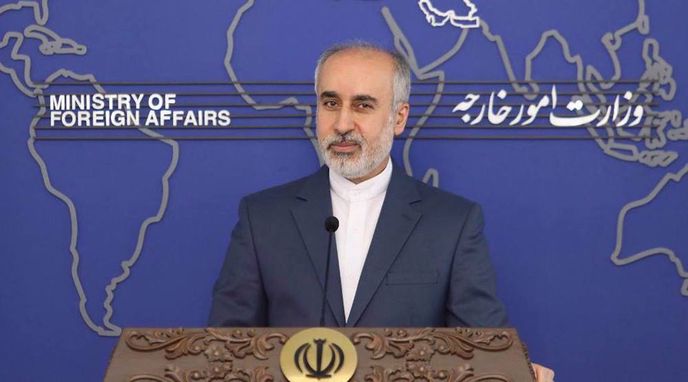 TehranTimes79's tweet image. Iranian Foreign Ministry said strikes conducted by #IRGC against terrorists’ positions in Syria and an Israeli espionage center in Iraq were part of the “just punishment” against violators of Iran’s security after a deadly terrorist attack hit the city of #Kerman.