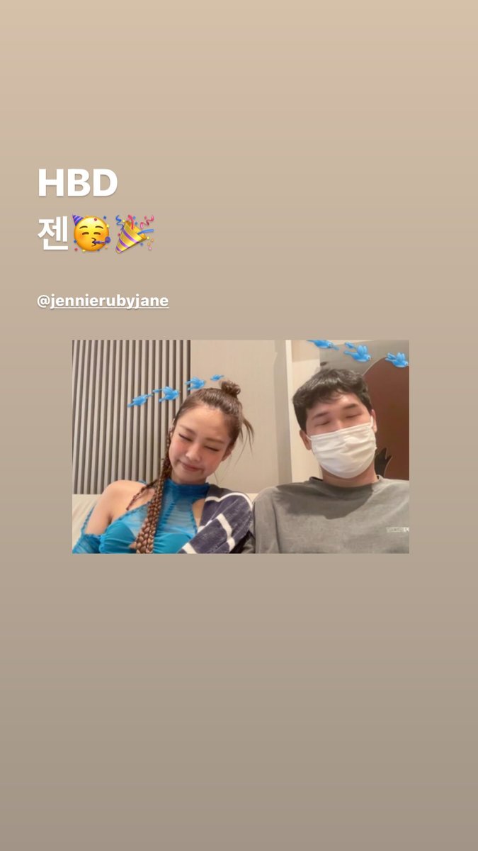 JennieDCGallery's tweet photo. 240116 hhuit updated on instagram story with JENNIE's birthday celebrate!

"HBD 젠🥳🎉 jennierubyjane"

MISS KOREA JENNIE DAY
#MoonlightJENNIEDay
#달빛아래_빛이나는_제니의_생일파티 https://t.co/uB49EZ8WGt