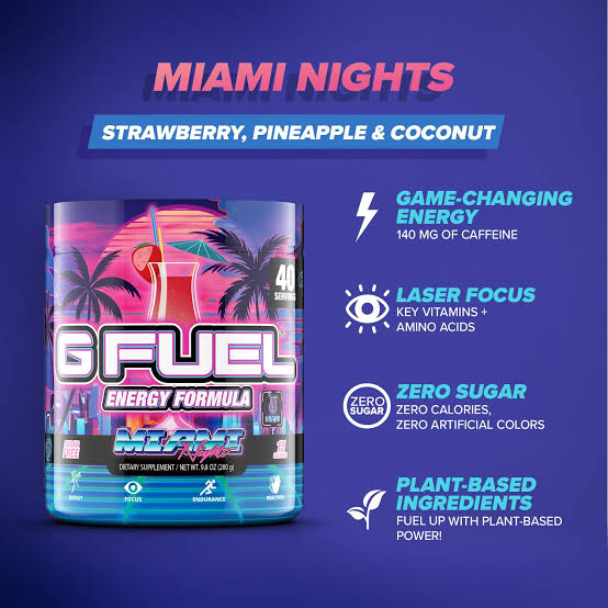 Challengeraus's tweet photo. FLAVOUR SPOTLIGHT!

Miami Nights - Strawberry, Pineapple and Coconut. Perfect for a hot summers day
.
.
.
.
.
.
#challengergaming #gfuelaustralia #gfuel #Gaming #streaming #energy #energydrink https://t.co/LBJdFqiDrH