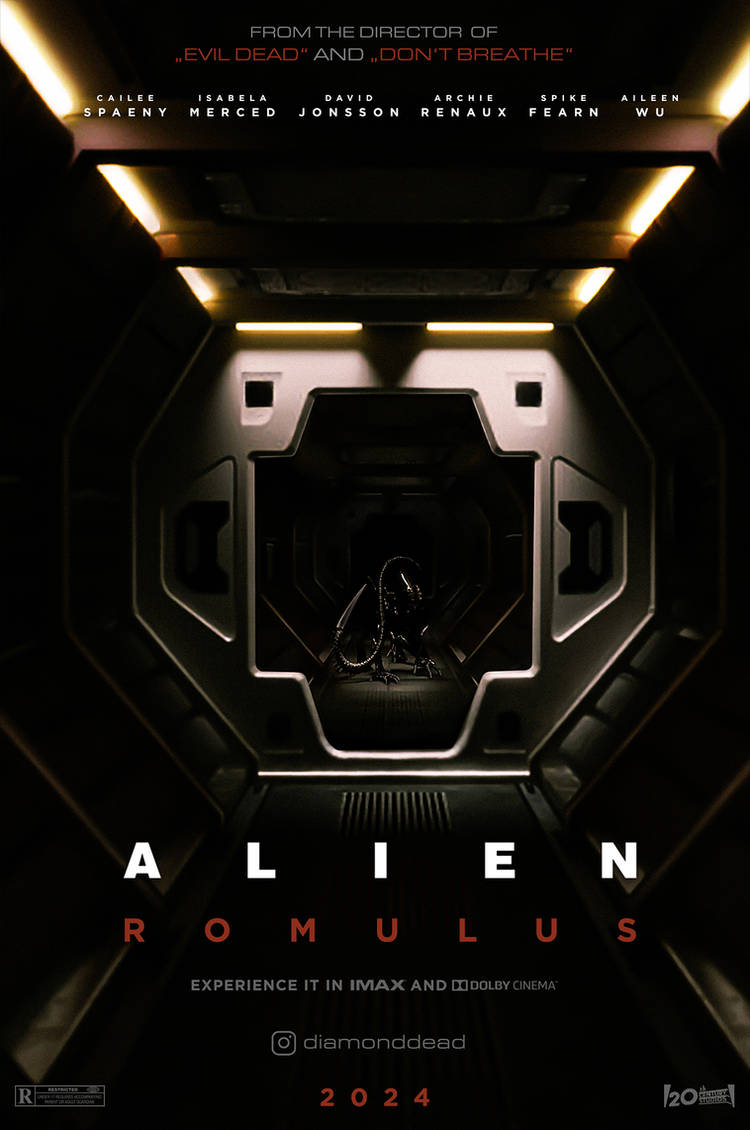MatthewAMullins's tweet photo. Alternative Poster for Alien: Romulus (2024)
By Diamonddead https://t.co/qZ8JxFY7ug
https://t.co/2FiMqNJvvf
https://t.co/ixXlWzAgEx
#AlienRomulus #AlternativePoster #Diamonddead https://t.co/PqQrd7lLcY