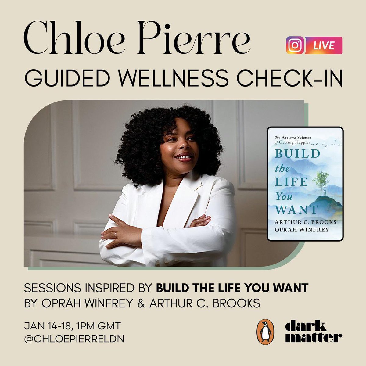 Dark Matter (@darkmattermktg_) on Twitter photo As we head into day 3 of our mindful daily check ins with <a href="/ChloePierreLDN/">ChloePierreLDN</a>, we’re running a super exciting competition and spreading some love and happiness over on our IG page! 🧘🏾♀️
Check it out: bit.ly/3TXIiQt
#TheLifeYouWant #DarkMatterMktg As we head into day 3 of our mindful daily check ins with <a href="/ChloePierreLDN/">ChloePierreLDN</a>, we’re running a super exciting competition and spreading some love and happiness over on our IG page! 🧘🏾♀️
Check it out: bit.ly/3TXIiQt
#TheLifeYouWant #DarkMatterMktg