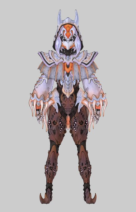 #オリジナル怪人 クリオネセルストルフ セルスト軍団初の女性怪人です!! ロリータな感じのかわいい怪人を作ろうと色々調べながらデザインしました パーツ構成はシンプルですが、模様や塗りで無理やり情報増やしてますねw なお、素体ごと女性的なプロポーションになるように描き起こしました()