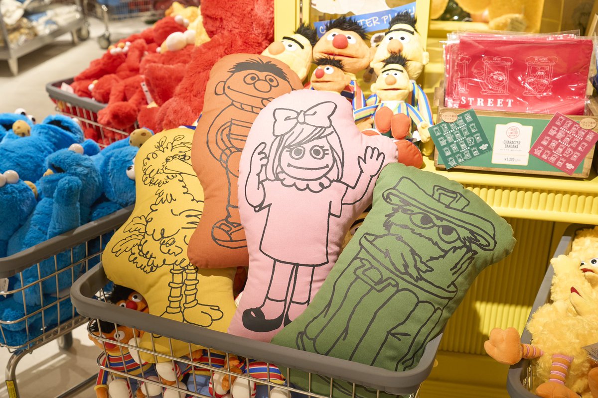 おうち時間におすすめ🏠 セサミストリートマーケットグッズのご紹介