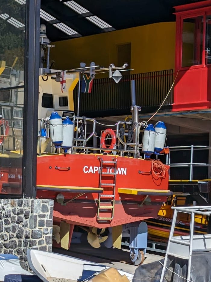 We are proud to see our complete sterngear package fitted to the National Sea Rescue Institute's new Offshore Rescue Craft (ORC) 140.  
Thanks to Mark Hughes at National Sea Rescue for hosting our Chairman Mark Russell.
#searescue #workboat #cfd #solutions