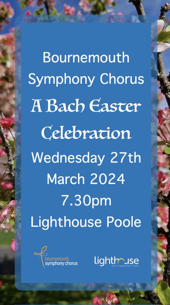 Bournemouth Symphony Chorus (@bs_chorus) on Twitter photo Excited to be presenting this concert. A beautiful mix of music. Contact Lighthouse Poole to enjoy live music at Easter time. <a href="/LighthousePoole/">Lighthouse Poole</a> #choralmusic #Easter #Poole Excited to be presenting this concert. A beautiful mix of music. Contact Lighthouse Poole to enjoy live music at Easter time. <a href="/LighthousePoole/">Lighthouse Poole</a> #choralmusic #Easter #Poole