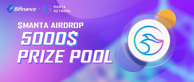 #Airdrop #MANTA
🏆$5,000 $MANTA Airdrop
💰inviter rebate of up to 30%.

Task:
✅Fo&amp;❤️&amp;RT+tag3friend
✅Trade MANTA/USDT ≥$1500 to win $5-$10
✅Fill form: forms.gle/VCymLttfdfUYZB…
