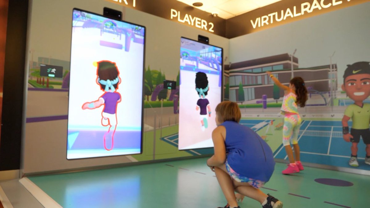 imascono's tweet photo. ⚽#VirtualFootball - atrévete a competir con Rafa Nadal
🙌#SkillGame - pon a prueba tu agilidad
🏃♀️#VirtualRace - reta a tus amigos a una carrera de obstáculos
📷#Photocall - hazte una foto de recuerdo 
🏆#AskRafa - pregunta al avatar de Inteligencia Artificial de Rafa Nadal https://t.co/g9HWtNLuCv