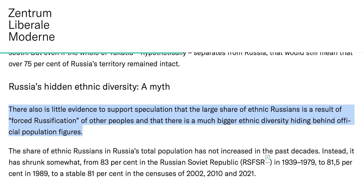 In my article, I quote brilliant colonialism expert @BotakozKassymb1. It would be so beneficial, @LiberaleModerne + @fuecks, that you listen to experts like her and do not publish imperialist bullshit like this by @v_milov, spreading his colonialist lies. See evidence above☝️