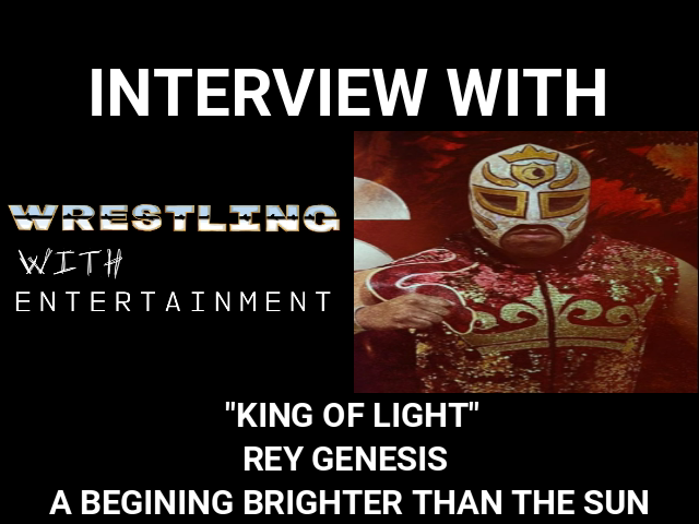 WrestlingWithE's tweet photo. #WrestlingWith #Interviews The King of Light Rey Genesis @ReyGenesisLucha in an #Interview brighter than the sun #Listen NOW!

#YouTube Castbox
https://t.co/X41BsXblPB
https://t.co/rvt6WqB01K
#WWE #AEW #AEWDynamite #WrestlingTwitter #wrestlingwednesday #WrestlingCommunity https://t.co/vyL18w7LxJ