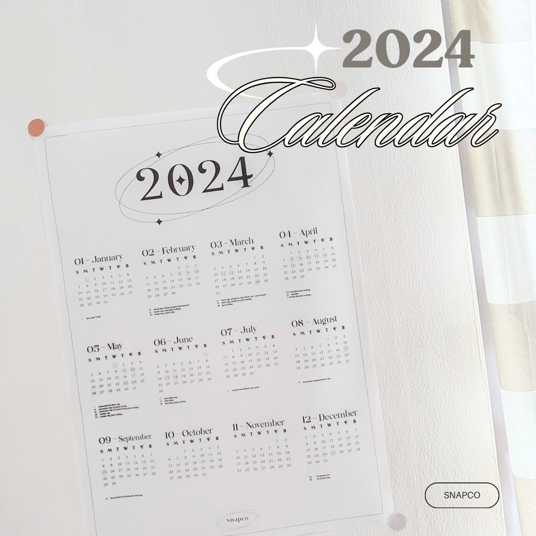 ♡ ⋆｡˚ 2024 calender ˚.  🎀

🗓️ transparant ed. 
🩰 seventeen ed. 

— size 29,7 x 42 cm (A3)
— safety packing + freebies ・₊✧
— price; 22k 

・₊✧ order here :
🔗 shope.ee/5pj9vdLz6v