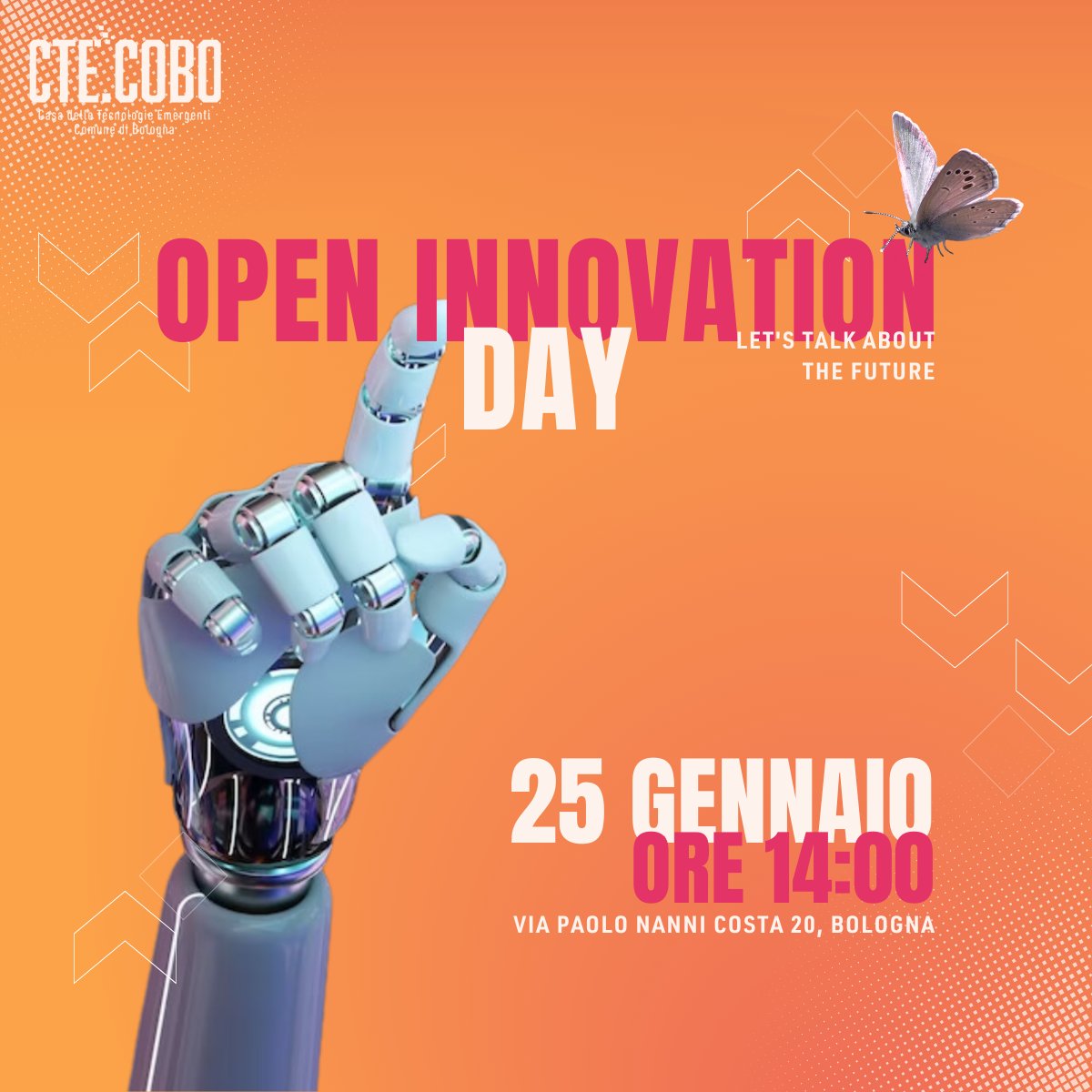 BIREX_CC's tweet photo. Non perderti giovedì 25 gennaio l’Open Innovation Day di #CTECOBO, una preziosa occasione di incontro e condivisione tra startup e aziende, con momenti di networking e contaminazione.

Le aziende interessate possono iscriversi cliccando qui 👉 https://t.co/a1bidHQnEG https://t.co/To7neXYRxs
