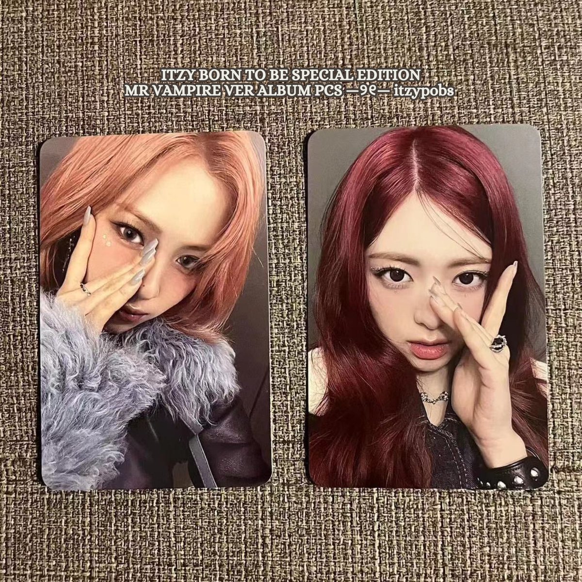 ❤️‍🔥 ITZY BORN TO BE btb special edition mr vampire version