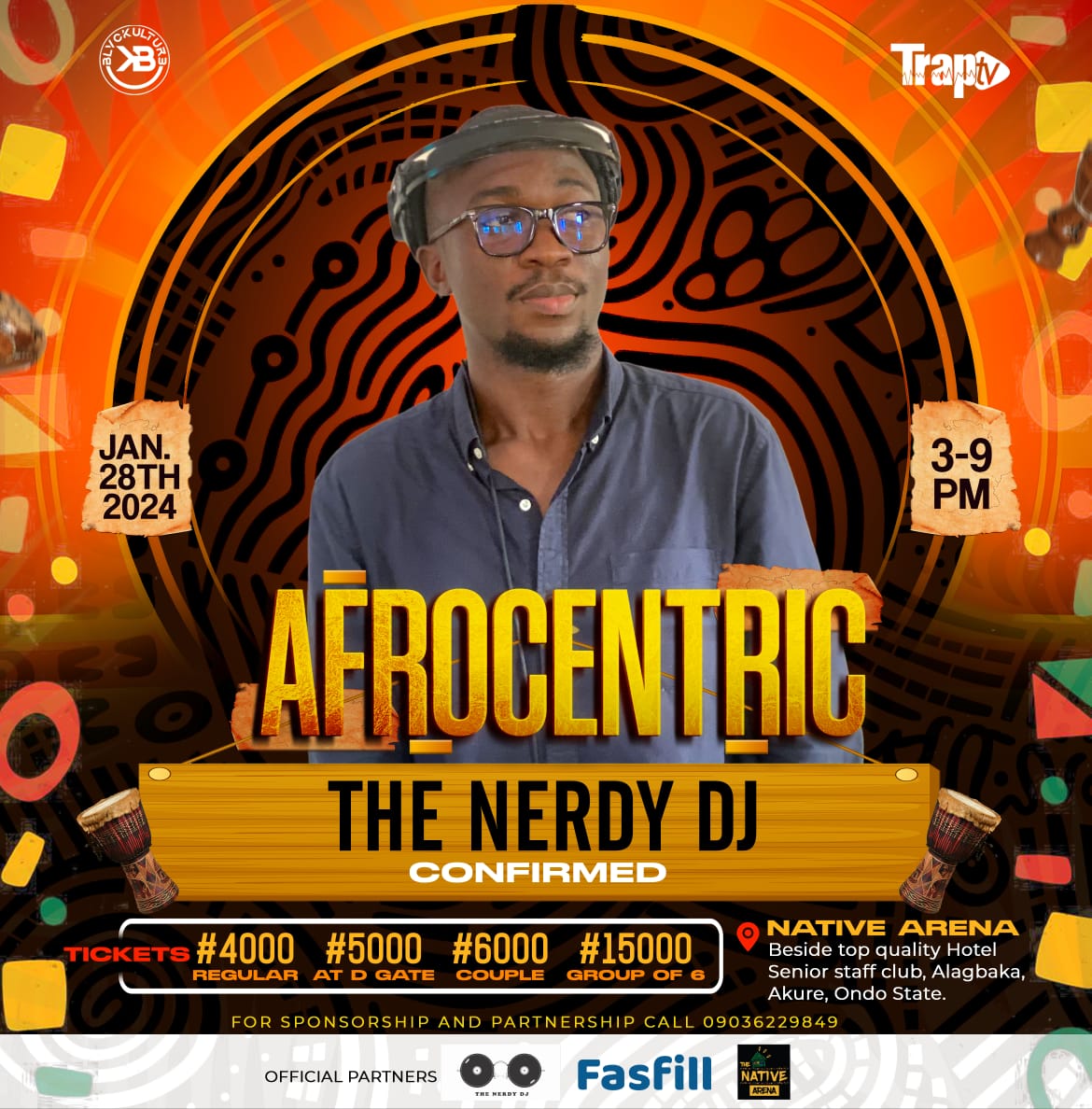ElvincineA's tweet image. You don't want to miss this! @__traptv @Trytan8  @Hybrid_Ola #Afrocentric