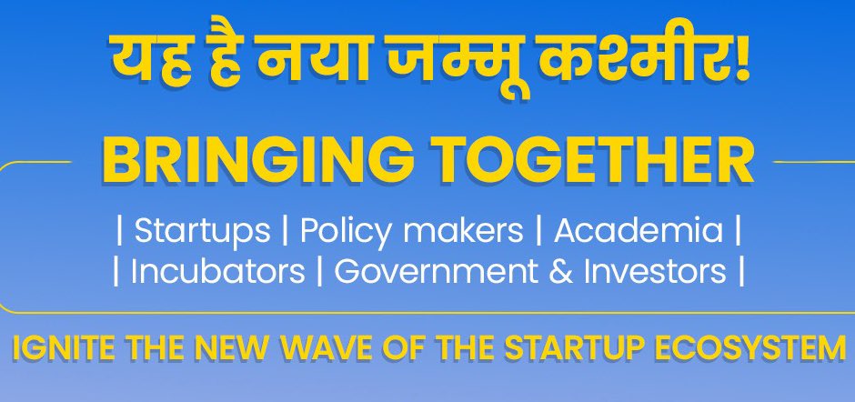 jkstartups's tweet photo. Startups shall drive the wave of innovation and sustainability across India and Startups from Jammu &amp; Kashmir shall be proud partners to the growth of our nation 🇮🇳

@PMOIndia @OfficeOfLGJandK @Rajeev_GoI 

#NationalStartupDay #ViskitBharat2047 #Jammu #Kashmir https://t.co/3E01pDa0Gn