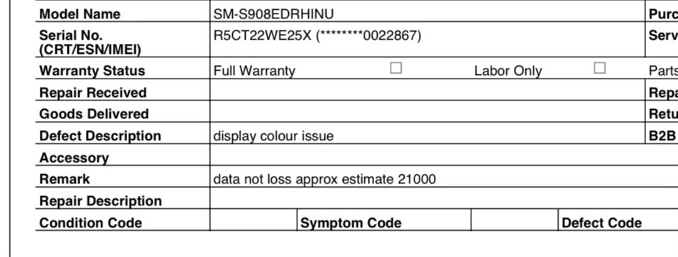 parthgohil09's tweet image. Update 2: @SamsungIndia @SamsungMobile SC visit answers as usual.

Will be chargeable. 

The fact that this was caused due to an update, they are not ready to accept.

#Samsung #S22Ultra #Greenscreenissue