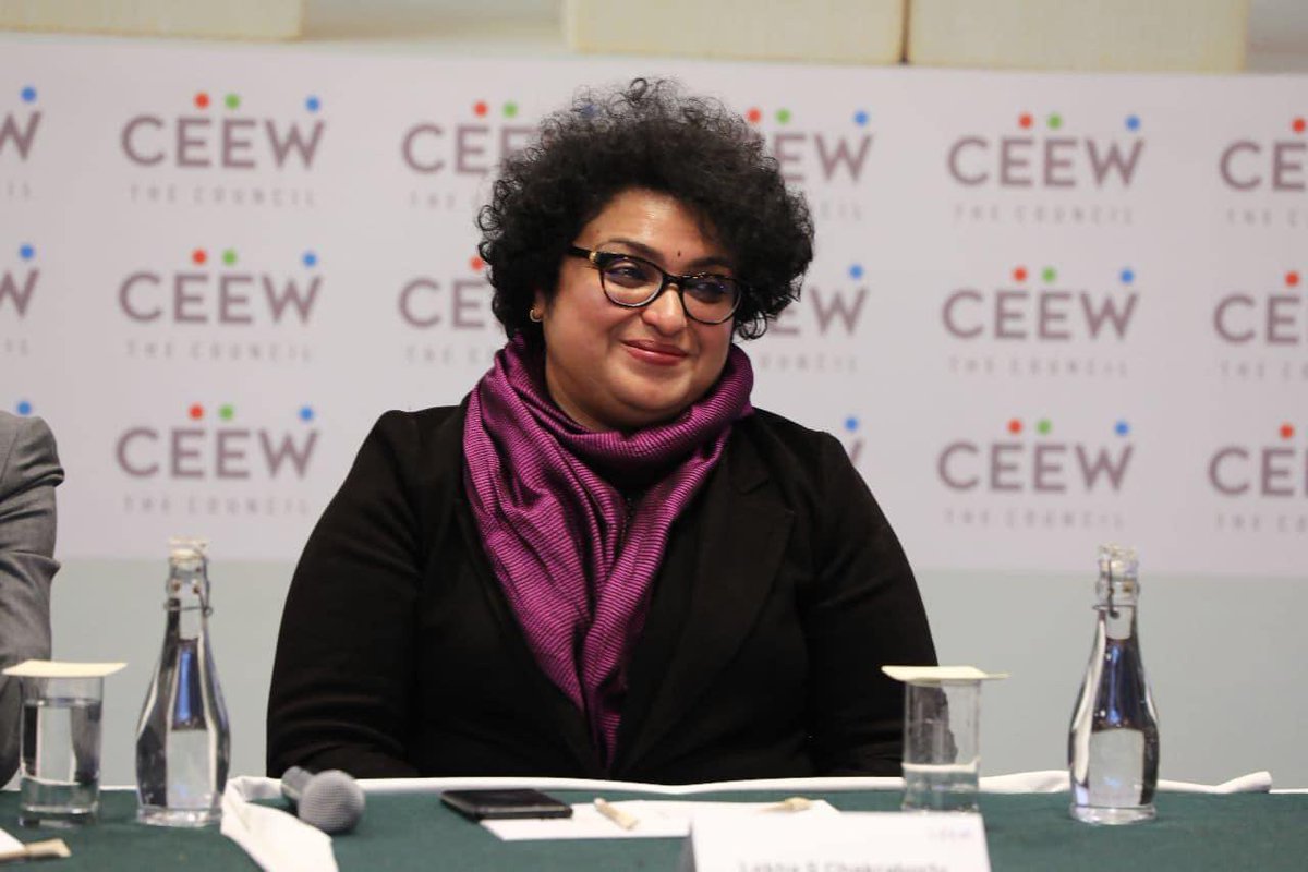 lekhachakrborty's tweet photo. A few Photographs from
Carbon pricing meeting organised by CEEW #greenfinancing #climatebonds https://t.co/d7PPja5eY7