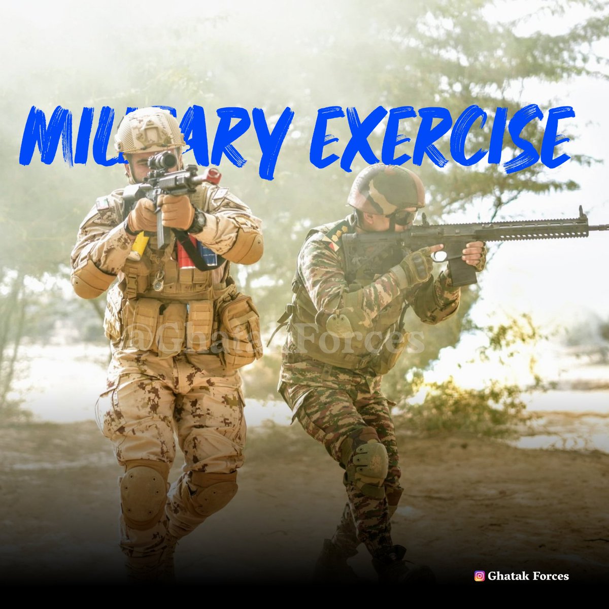Ghatakforces's tweet photo. The Joint Military Exercise #DesertCyclone
 #IndiaUAEFriendship🇮🇳🇦🇪
#IndianArmy #army #motivation #ghatakforces https://t.co/lOHA5R5YNj
