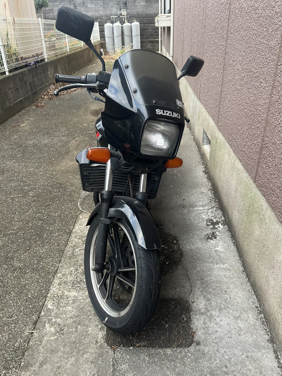 ptp_d's tweet photo. gs250fw売ります
#gs250fw
#バイク売ります
#250cc https://t.co/l9gX13pcM4