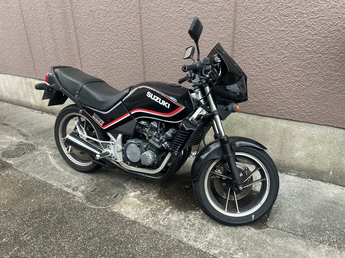 ptp_d's tweet photo. gs250fw売ります
#gs250fw
#バイク売ります
#250cc https://t.co/l9gX13pcM4